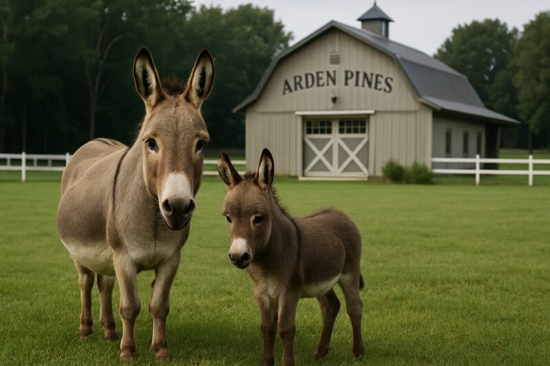 Arden Pines Mini Donkeys
