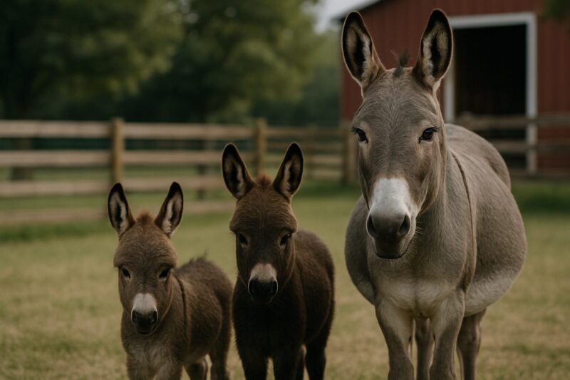 Copper Star Farm Miniature and Standard Donkeys