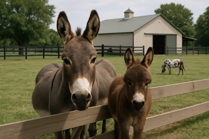 Country Cross Miniature Donkeys