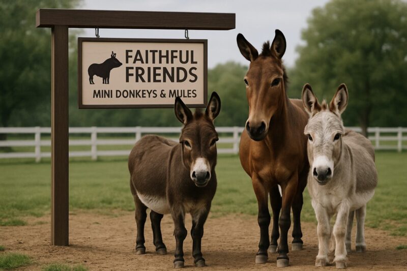 Faithful Friends Mini Donkeys & Mules