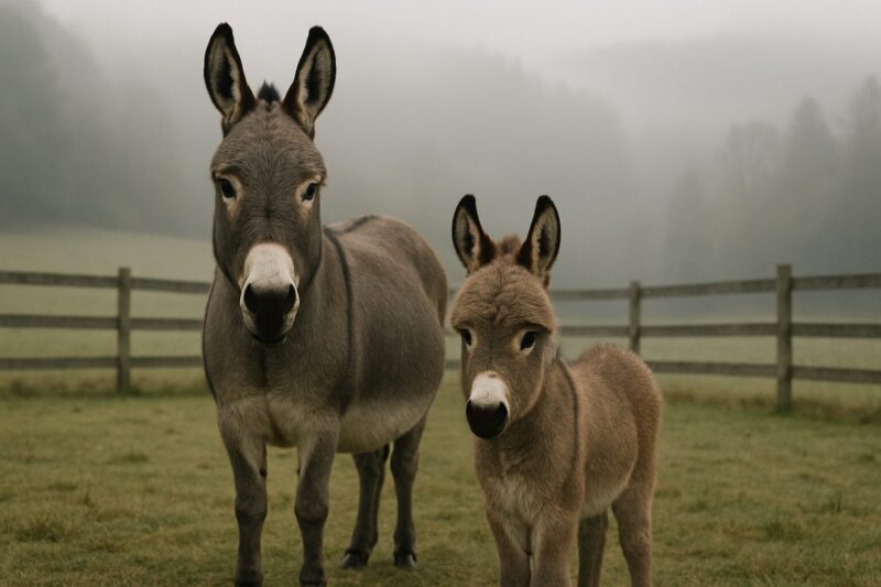 Foggy Mountain Mini Donkeys