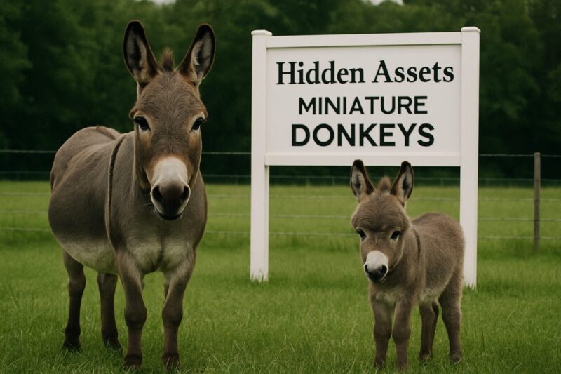 Hidden ASSets Miniature Donkeys