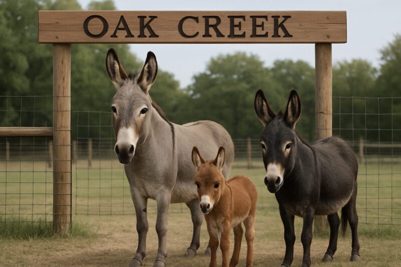 Oak Creek Miniature & Micro Miniature Donkeys