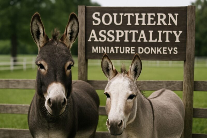 Southern Asspitality Miniature Donkeys