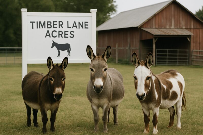 Timber Lane Acres Miniature Donkeys